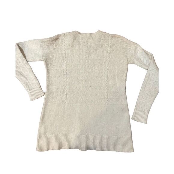 Madewell cream sweater womens XS wool blend - Picture 6 of 8